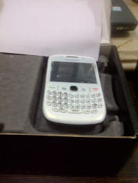 White BlackBerry Curve