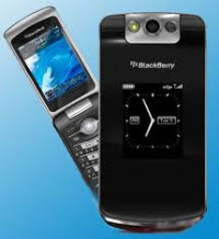 Black BlackBerry  8220