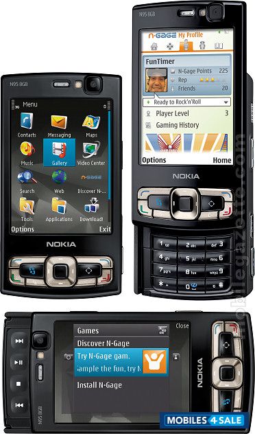 Black Nokia N95 8GB