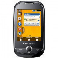 Black Yellow Samsung  GT S3653