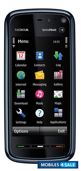 Black Nokia XpressMusic 5800