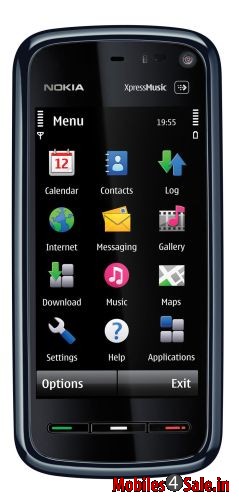 Black And Blue Nokia XpressMusic 5800