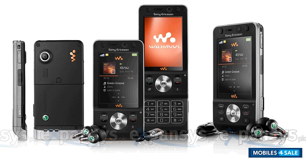 Black Sony Ericsson W910