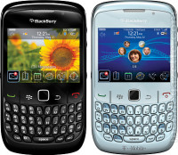 Black BlackBerry Curve 8520