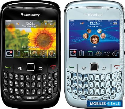 Black BlackBerry Curve 8520