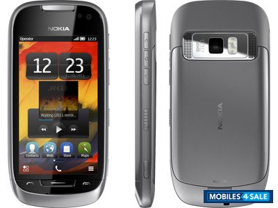 Metallic Black Nokia  701