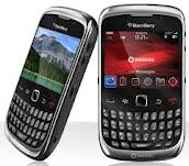 Black BlackBerry Curve 9300