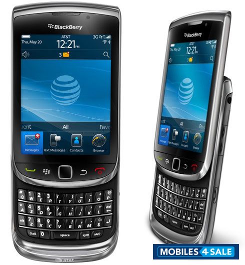 Black BlackBerry  Torch 9800