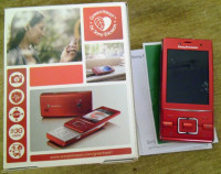 Red Sony Ericsson J-series J20i (Hazel)