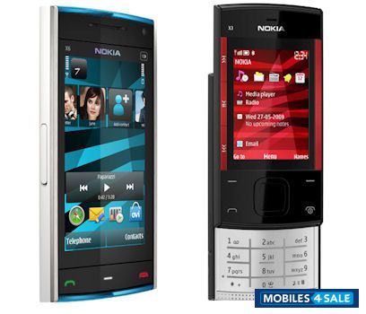 Red And Black Nokia  X3-00