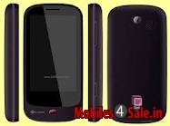 Black Micromax  X550 Qube