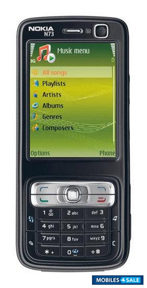 Black Nokia N73 Music Edition