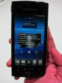 Black Sony Ericsson Xperia Ray