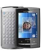 Black Sony Ericsson Xperia X10 Mini Pro with Slide