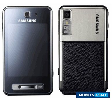 Silver Black Samsung SGH-F480