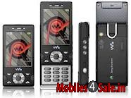 Black Sony Ericsson W-series W995