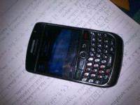 Black BlackBerry Curve 8900