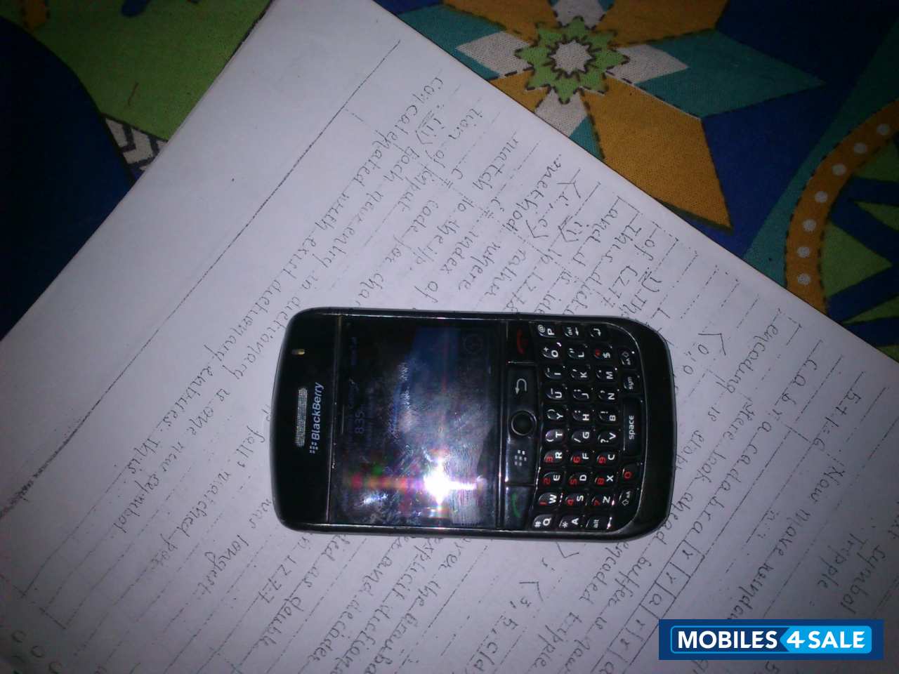 Black BlackBerry Curve 8900