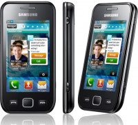 Black Samsung  GT-S5253 Wave-525