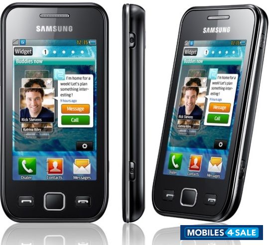 Black Samsung  GT-S5253 Wave-525