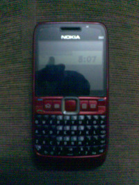 Red Nokia E63