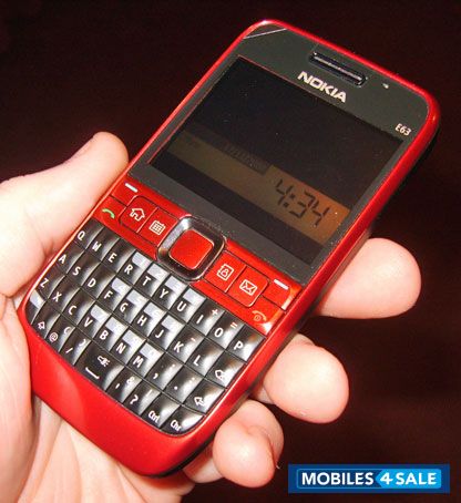 Red Nokia E63