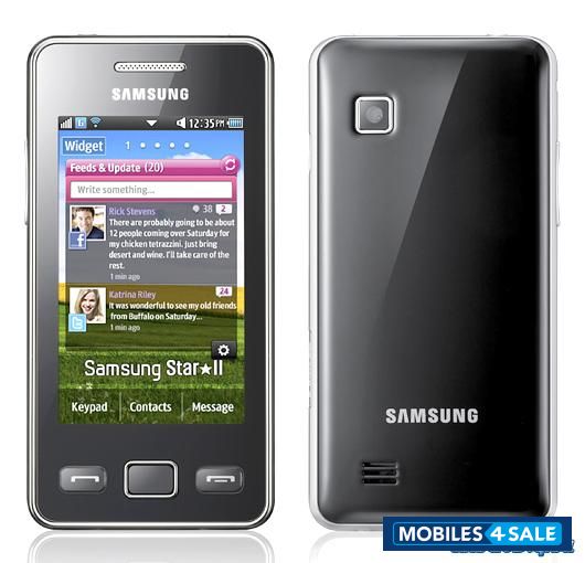 Black Samsung  gt s5263 (star II)