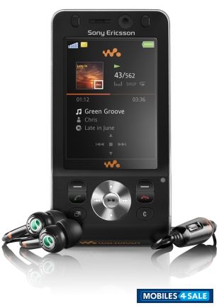 Black Sony Ericsson W910