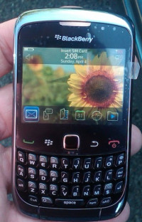 Black Metel BlackBerry Curve 9300