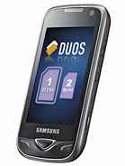 Black Samsung  SAMSUNG STAR DUOS B7722