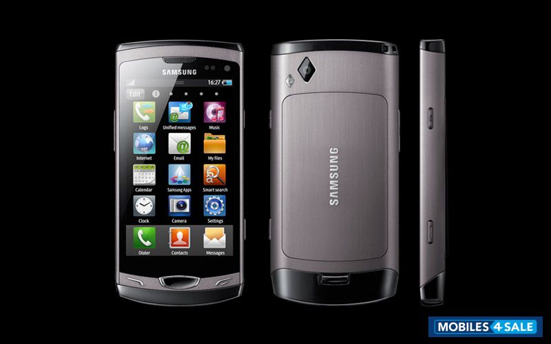 Metal Black Samsung Wave