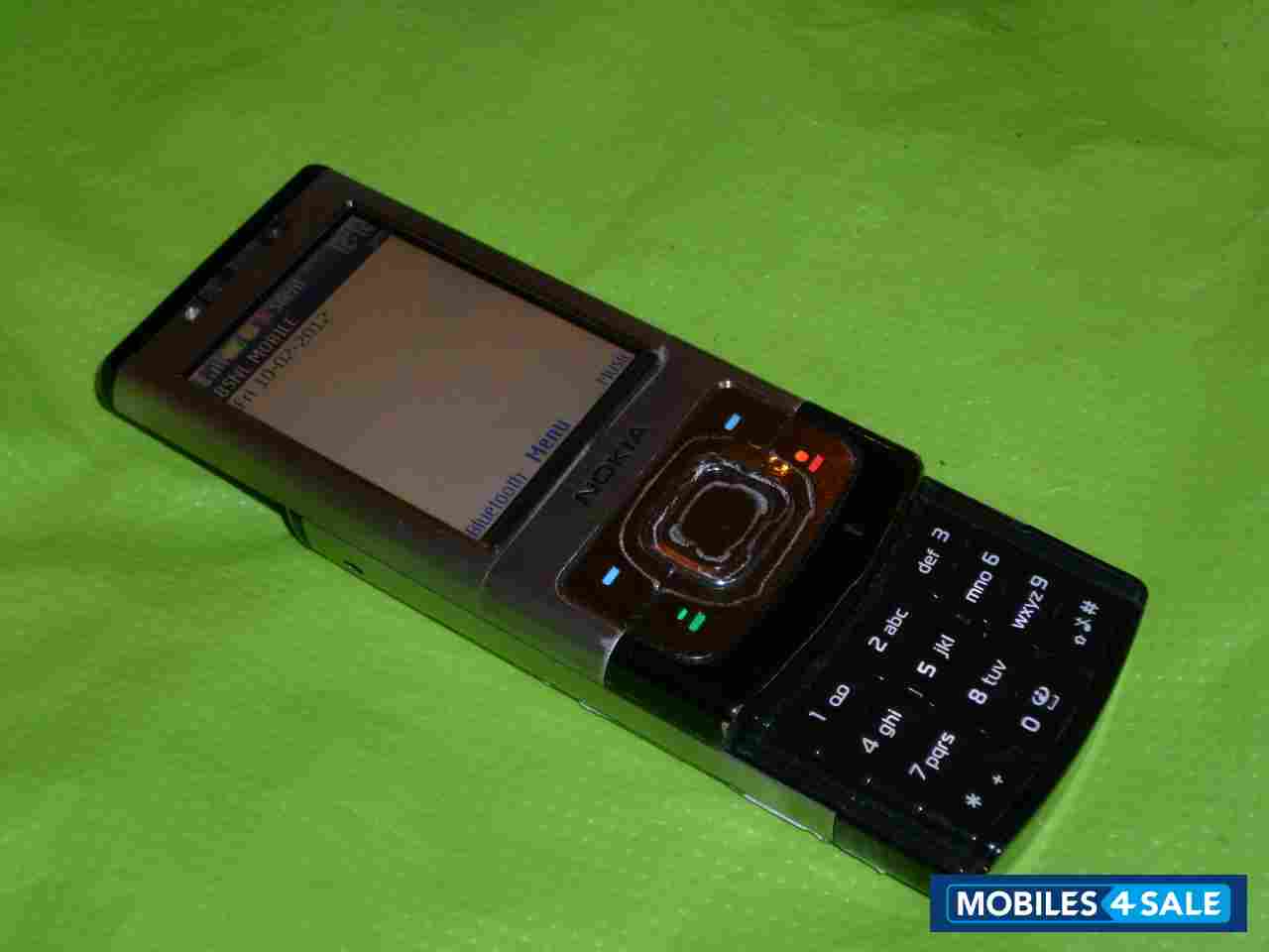 Silver Black Nokia 6500 Slide