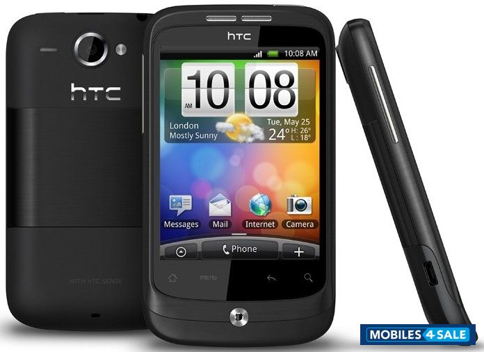 Black HTC Wildfire