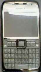 White Metalic Body Nokia E71