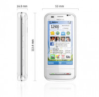 White Nokia  C6