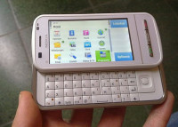 White Nokia  C6