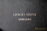 Black Samsung Galaxy Giorgio Armani