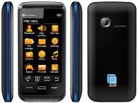 Black With Blue Border Micromax  Micromax x560 qube