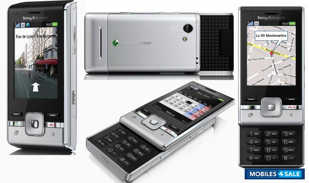 Silver Sony Ericsson T-series t715