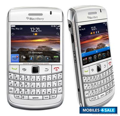 White BlackBerry Bold