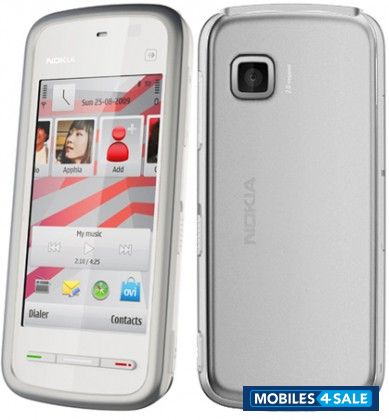 Silver Nokia 5230