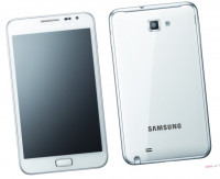 White Samsung Galaxy Note