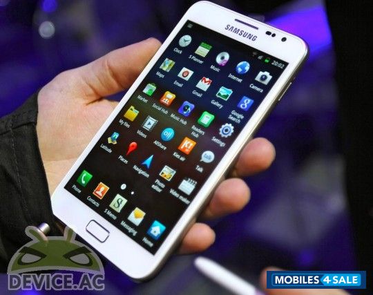 White Samsung Galaxy Note