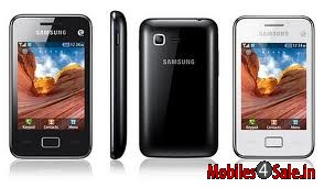 Metallic Black Samsung  Star 3 DOUS S5222