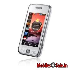 Platinum Silver Samsung  s5233v next star