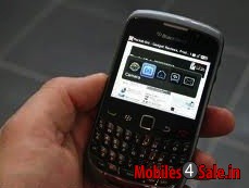 Black BlackBerry Curve 9300