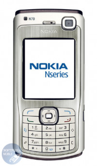 Silver Nokia N70 Music Edition