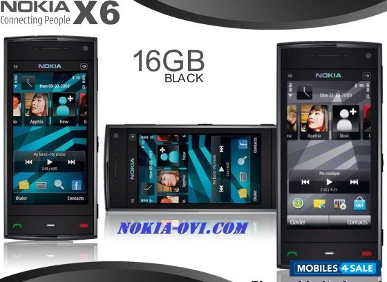 Black Nokia X6