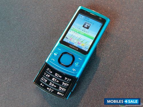 Blue Nokia  6700 slide