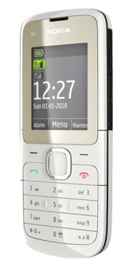 White Nokia C2-00